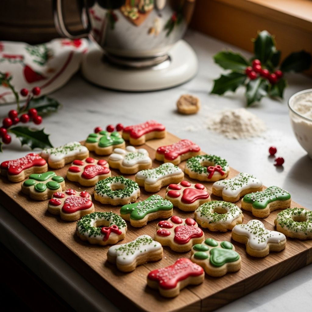 Martha Stewart’s Holiday Dog Cookie Recipe Bake homemade holiday treats for your dog with Martha Stewart's vet-approved recipe.