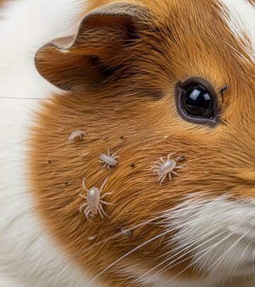Complete guide to identifying, treating, and preventing mites and lice in guinea pigs.