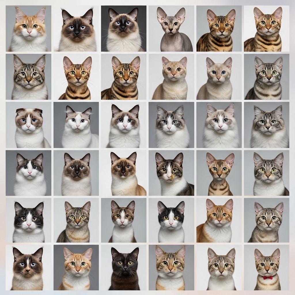 Discover the world's most stunning cat breeds with striking coats, eye colors, and unique features.
