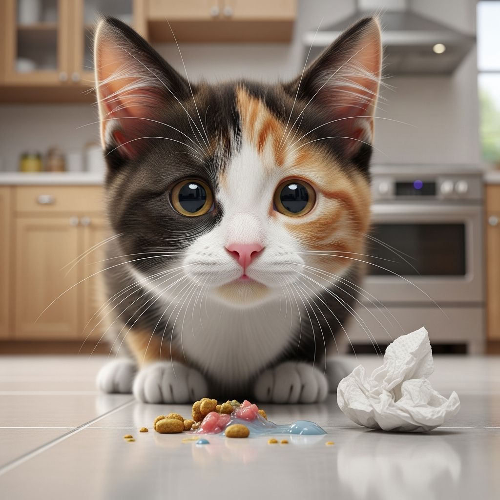 My Kitten Threw Up: Guide To Causes, Care, And Prevention Understanding kitten vomiting: Causes, when to worry, and how to help your pet.