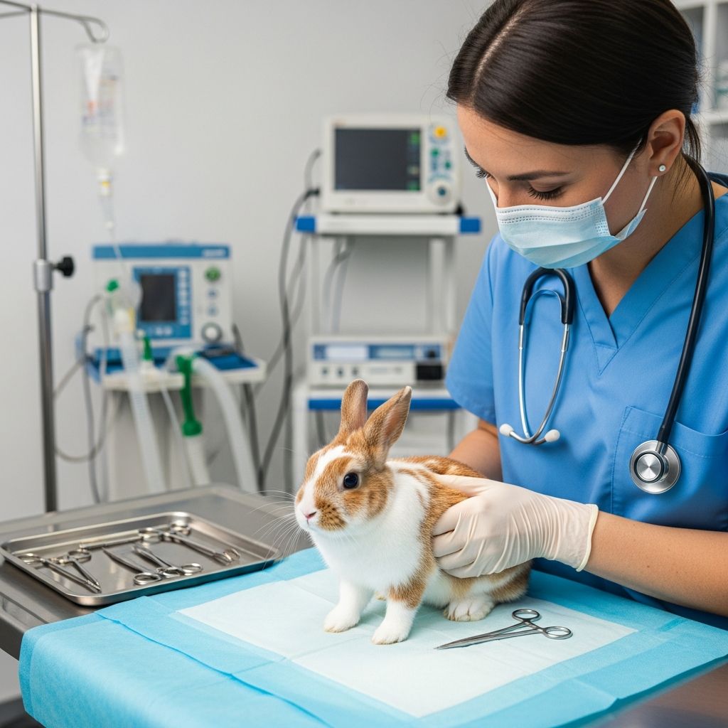 Complete guide to rabbit neutering: health benefits, surgical procedures, and recovery care.