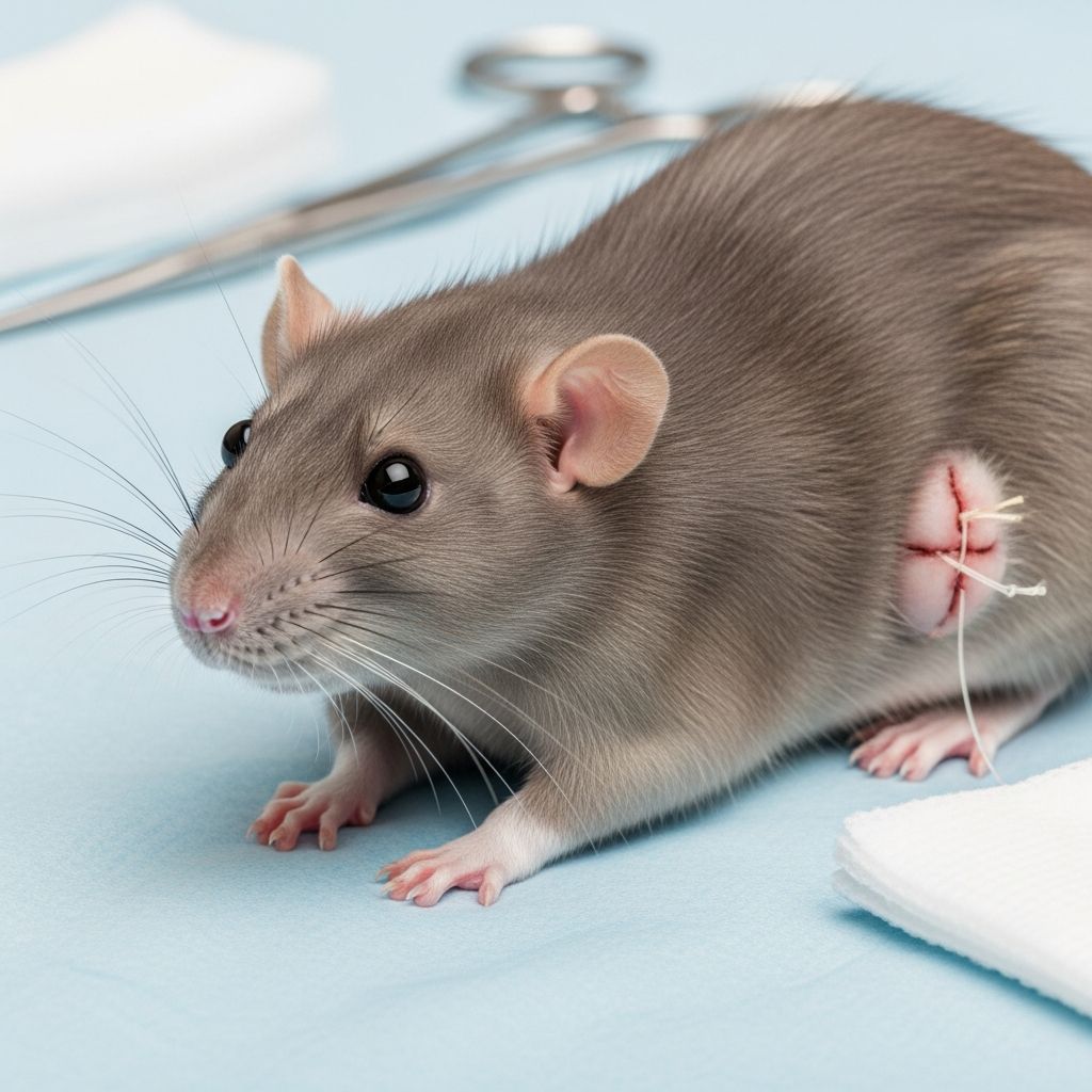 Complete guide to rat neutering: Health benefits, surgical procedures, and post-operative care.