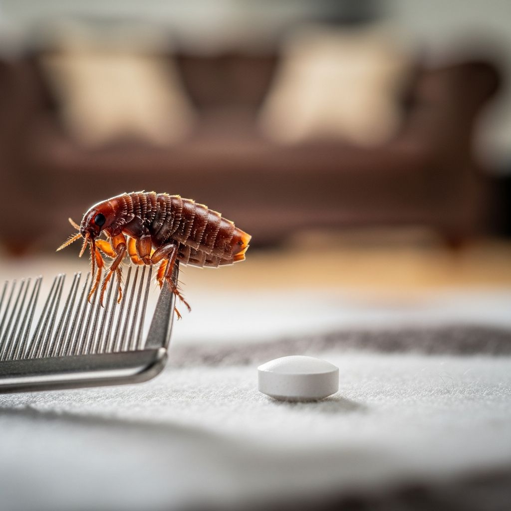 Nitenpyram for Pets: Fast-Acting Flea Treatment Fast-acting oral flea treatment for dogs and cats that kills adult fleas within 30 minutes.