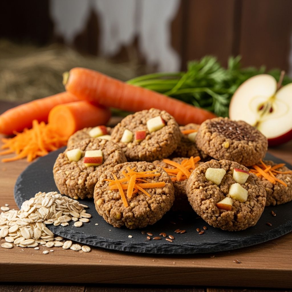 No-Bake Horse Cookies Recipe: Quick & Easy Treats Learn how to make simple, nutritious no-bake horse treats using basic ingredients your horse will love.