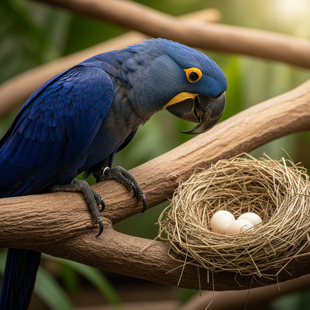 Older Macaw Begins To Lay Eggs: Care Guide Understanding egg laying in mature macaw hens and managing health risks effectively.