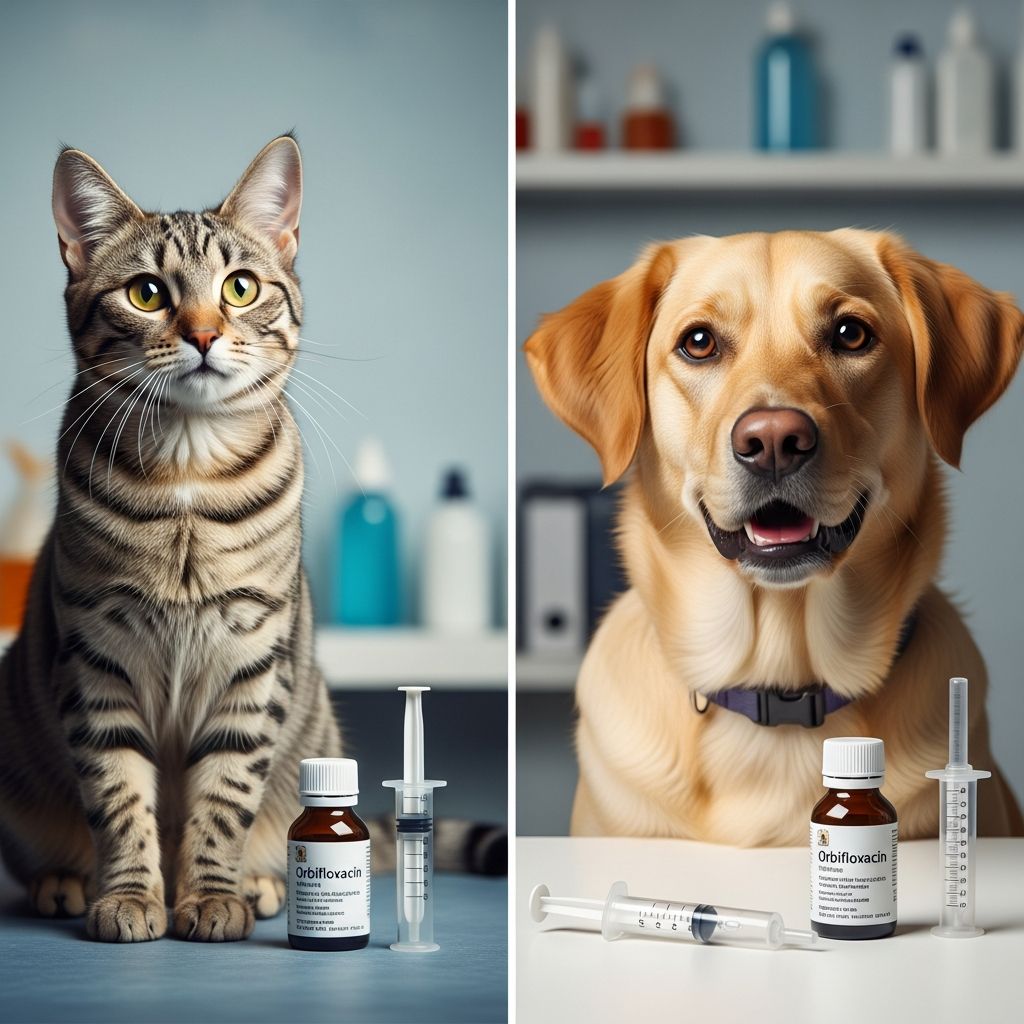 Orbifloxacin for Cats and Dogs: Uses, Dosage, and Safety Complete guide to orbifloxacin (Orbax) for pets: dosing, uses, side effects, and safety information.