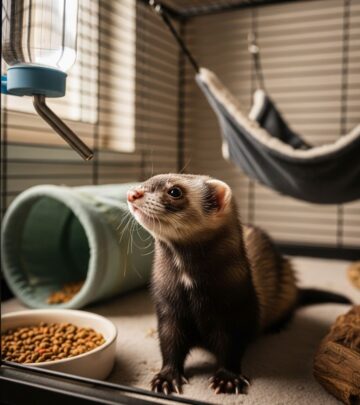 Master ferret ownership with expert guidance on selection, care, housing, diet, and veterinary needs.