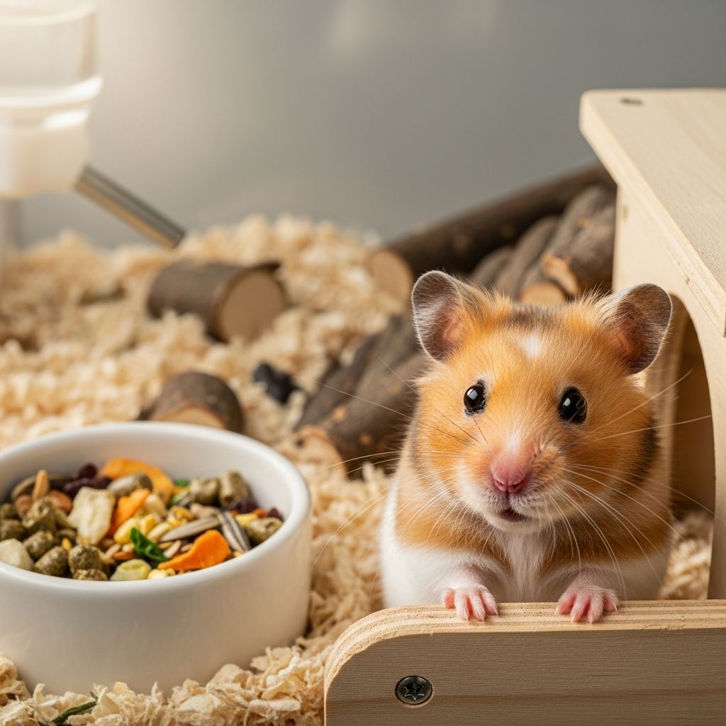Learn essential hamster care tips: housing, diet, health, and socialization for happy pets.