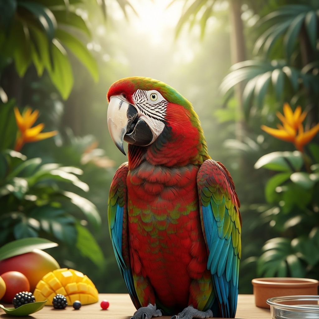 Parrot Care Guide: Species, Diet & Behavioral Needs Complete guide to parrot species, nutrition, care requirements, and behavioral characteristics for pet owners.