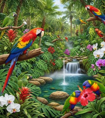 Discover how rescued parrots find healing and happiness at Best Friends Animal Sanctuary's Parrot Garden.