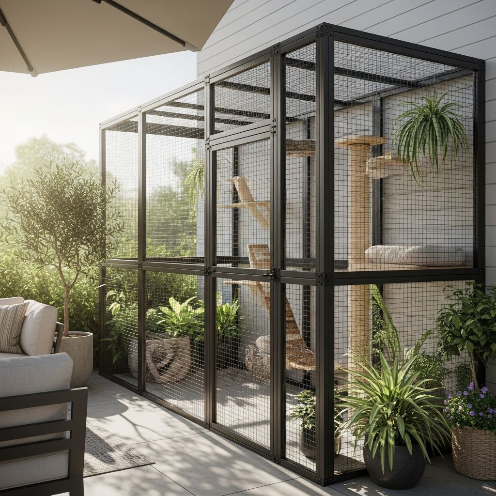From Patio to Catio: Safe Outdoor Cat Enclosure Tips Transform your patio into a secure catio: Expert tips for building safe outdoor cat enclosures.