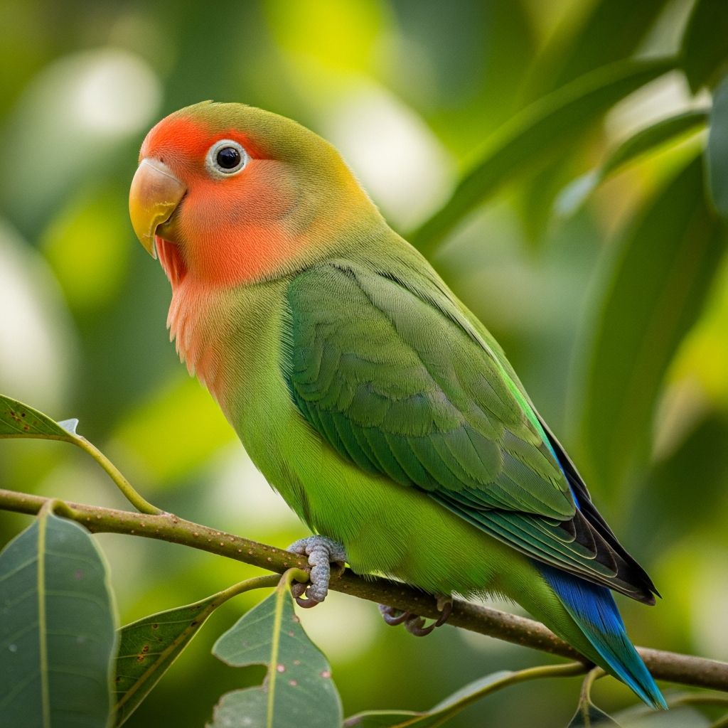 Peach-Faced Lovebirds: Complete Care & Personality Guide Discover the bold personality and care requirements of peach-faced lovebirds.