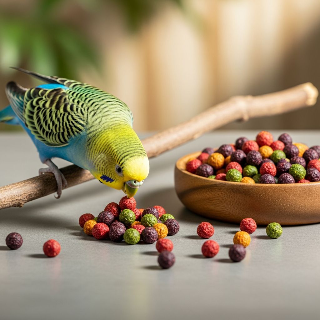 Pellet-Berries: Nutritious Bird Food for Small Parrots Discover why Pellet-Berries are the ideal nutritious diet choice for your small feathered companion.