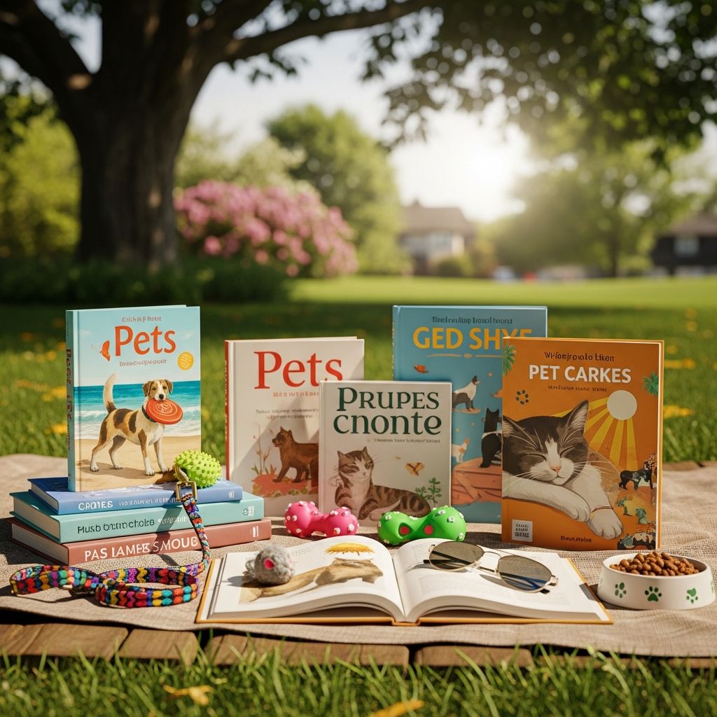 Pet Books: Summer Reading List for Pet Lovers Discover the best pet books for summer reading to enhance your knowledge of cat and dog care.