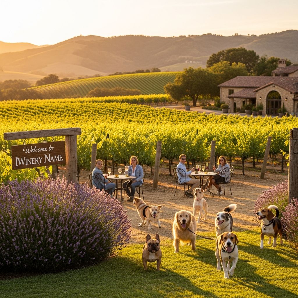 Pet-Friendly Wineries: 9 Dog-Approved Destinations for Wine Lovers Explore 9 fantastic pet-friendly wineries where you and your pup can enjoy wine tasting together.