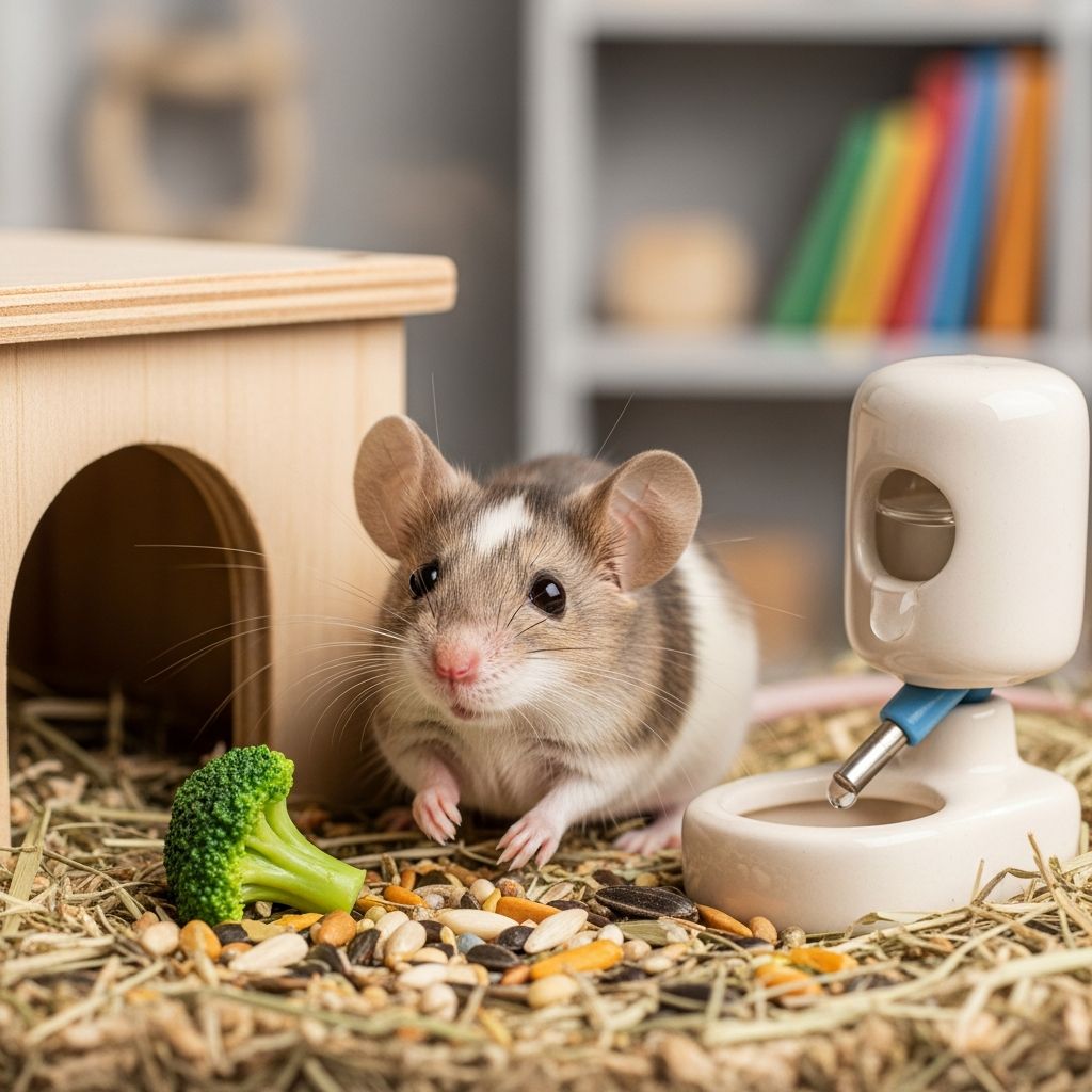 Complete Pet Mice Care Guide: Housing, Diet & Health Learn everything about pet mouse care: housing, nutrition, grooming, health, and behavior tips.