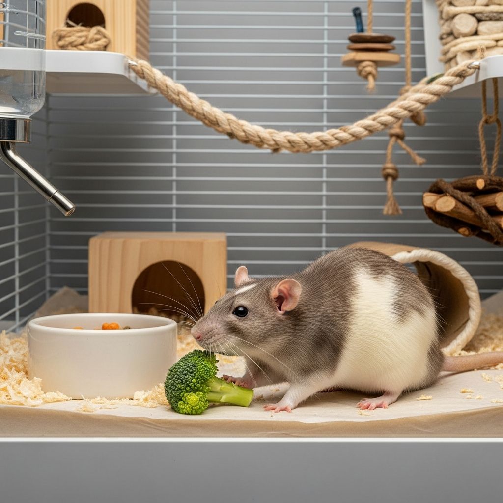 Pet Rat Care Sheet: Housing, Diet & Health Complete guide to pet rat care: housing, nutrition, health, and enrichment for happy rats.