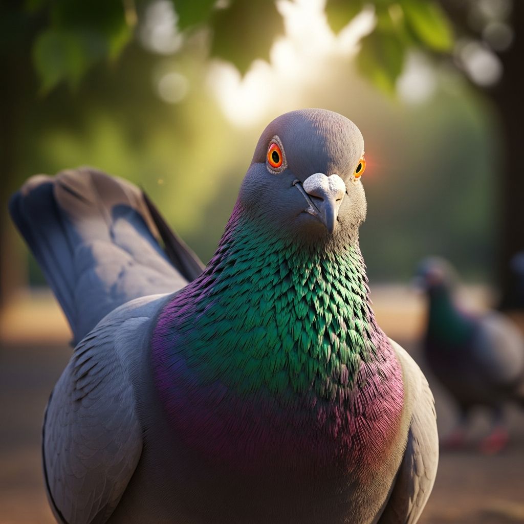 Meet an unforgettable rescued laboratory pigeon with charm and personality.