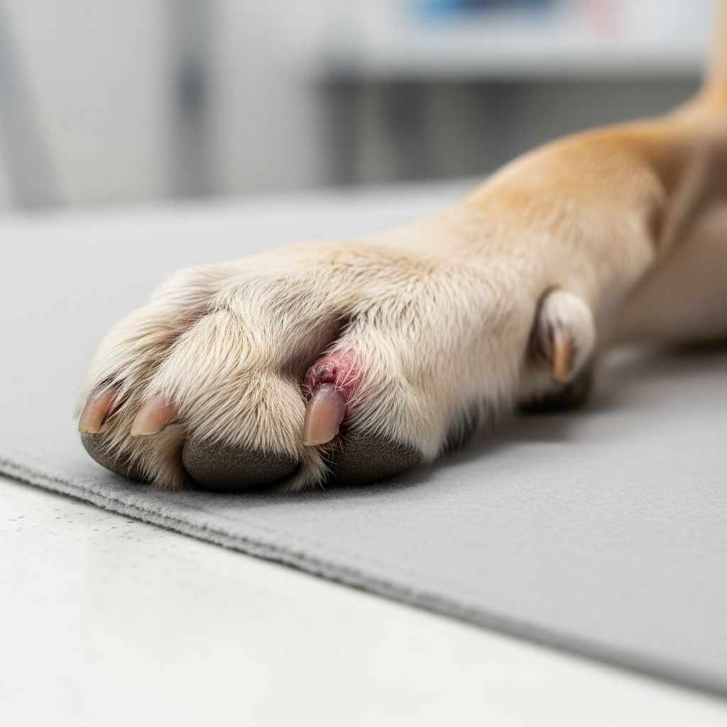 Pododermatitis in Dogs: Causes, Symptoms, and Treatment Complete guide to understanding and treating paw inflammation in dogs effectively.