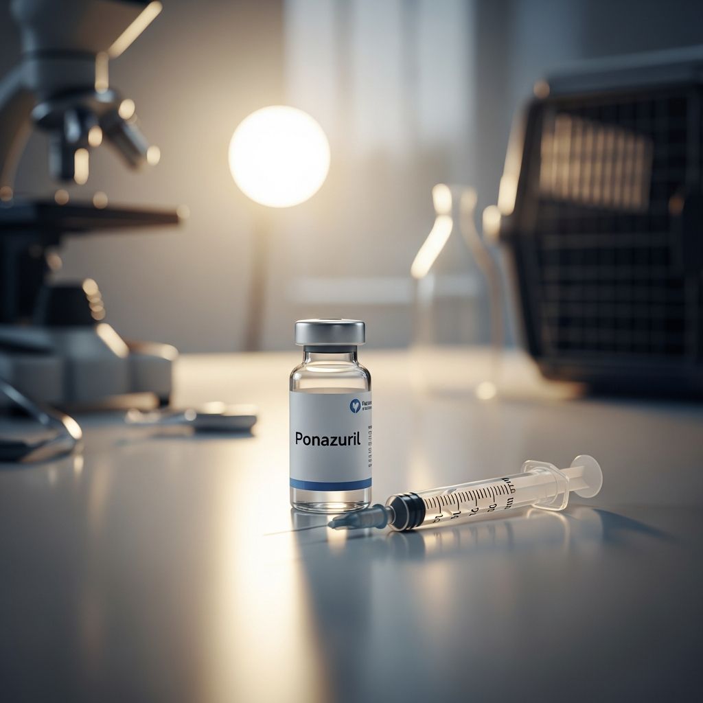 Complete guide to Ponazuril: Uses, dosage, and safety for treating protozoal infections in pets.
