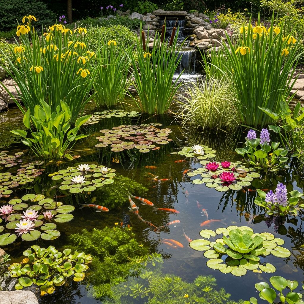 15 Pond Plants to Beautify Your Outdoor Fish Pond Transform your outdoor pond with 15 beautiful aquatic plants that enhance aesthetics and support fish health.