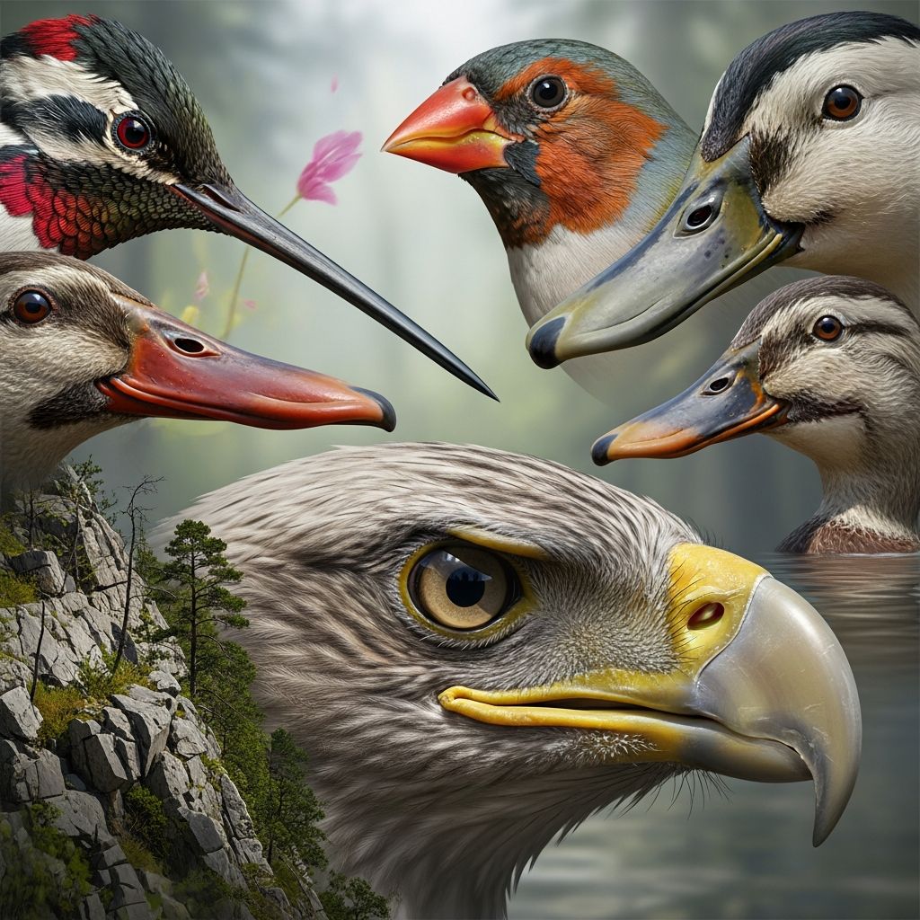 Discover how bird beaks work: structure, strength, and specialized functions explained.