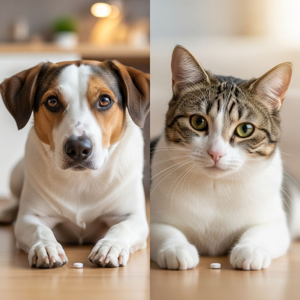 Prednisone and Prednisolone for Dogs and Cats Complete guide to prednisone and prednisolone use in pets: dosage, side effects, and benefits.