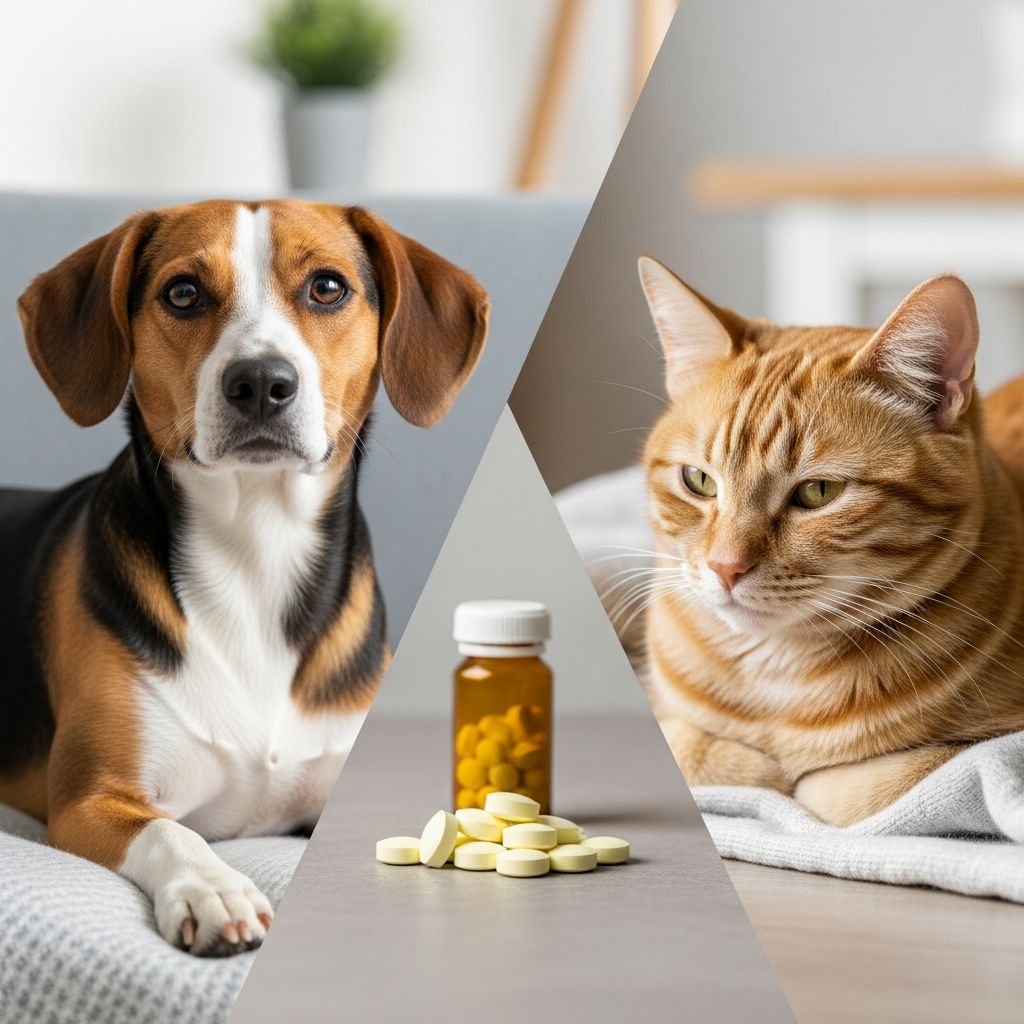 Complete guide to prednisone and prednisolone use in pets: benefits, dosage, and side effects.