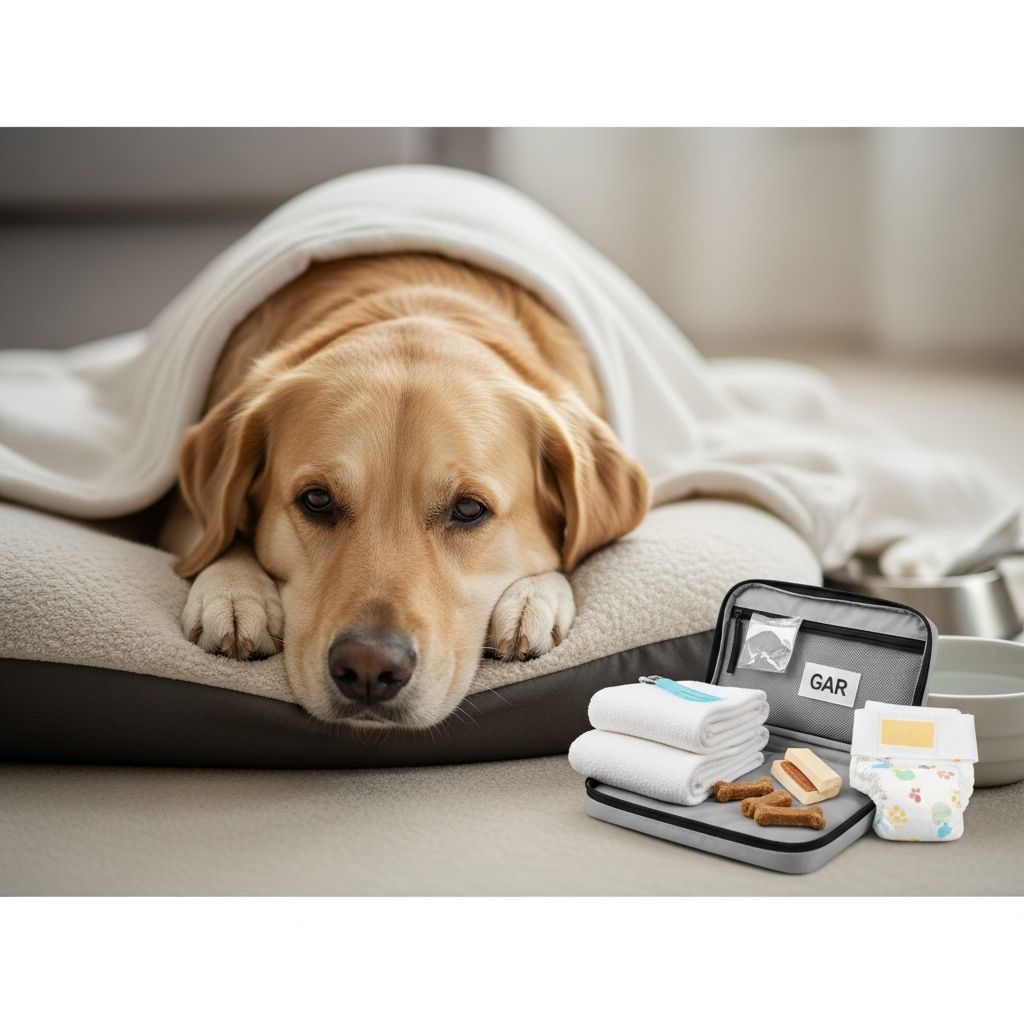 Essential tips for managing your female dog's heat cycle safely and comfortably.