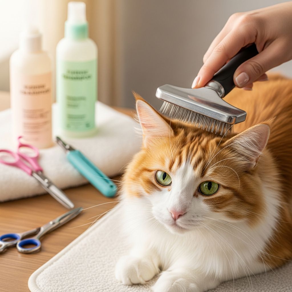 Pro Pet Grooming Tips: Keep Your Cat Happy & Healthy Master professional grooming techniques to keep your feline friend looking fabulous and feeling their best.