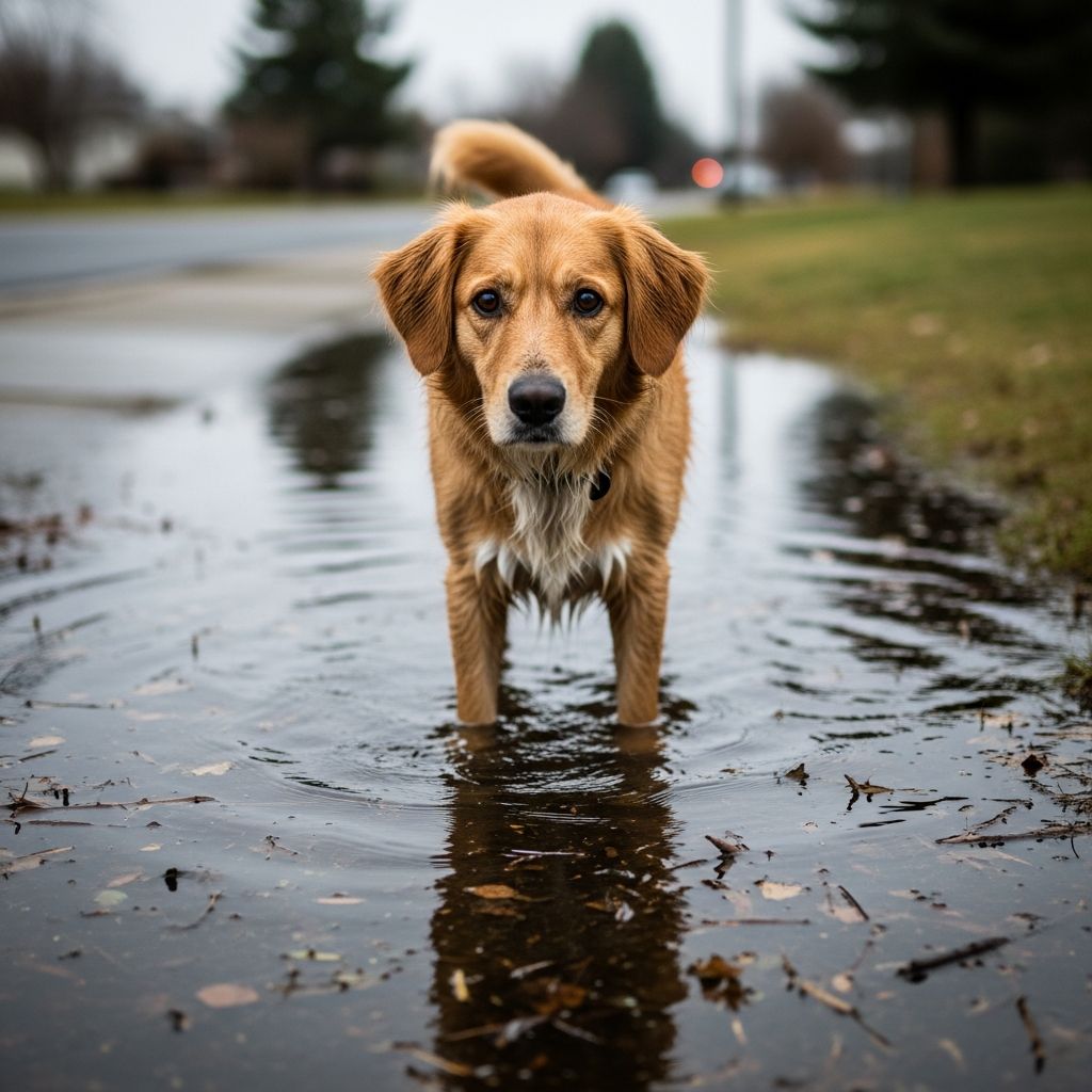 Discover the hidden hazards lurking in puddles and learn how to protect your dog from bacterial infections, parasites, and toxins.