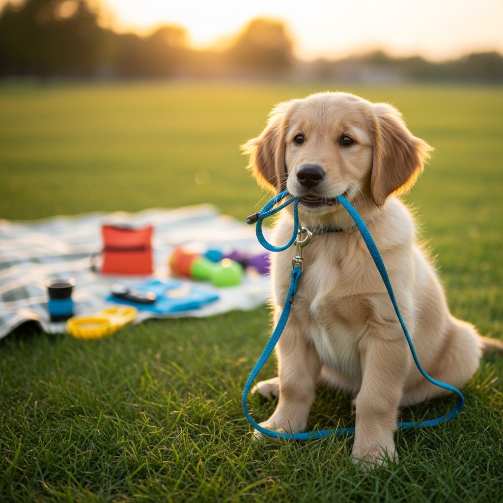Master essential puppy training basics: crate training, potty training, and obedience commands.