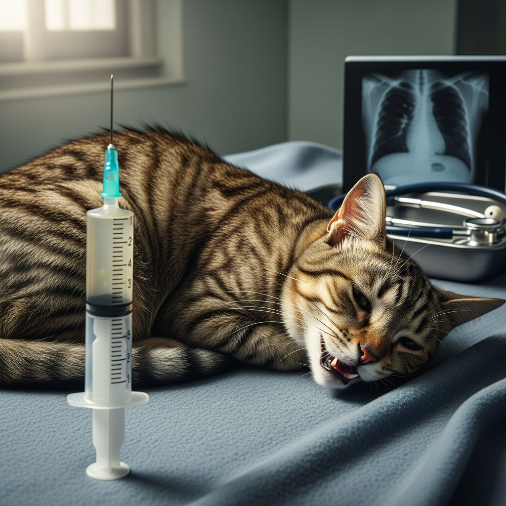 Pyothorax in Cats: Causes, Symptoms, and Treatment Understanding feline pyothorax: symptoms, diagnosis, and comprehensive treatment options for your cat.
