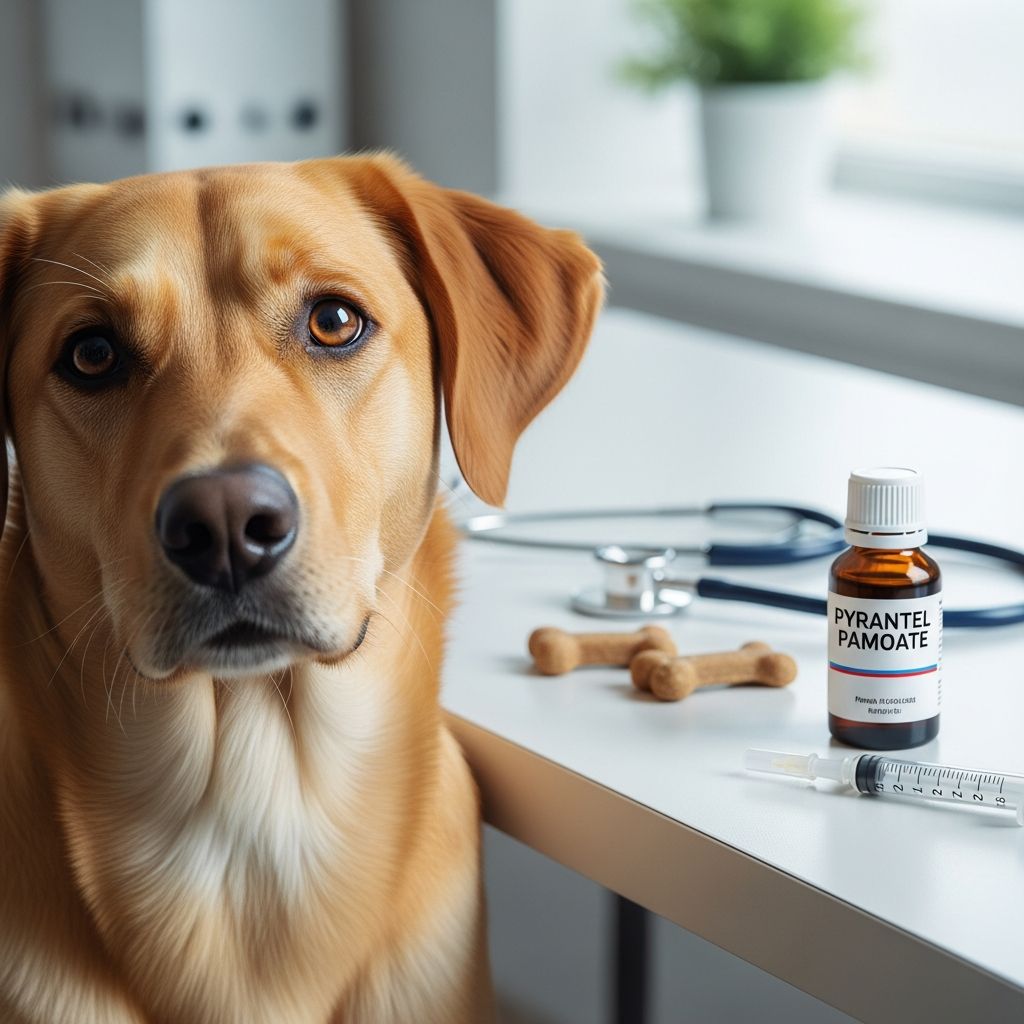 Complete guide to pyrantel pamoate deworming for dogs: dosage, administration, and safety.