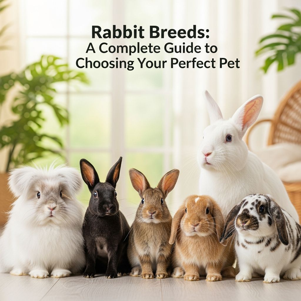 Rabbit Breeds: A Complete Guide to Choosing Your Perfect Pet Discover diverse rabbit breeds from tiny Dwarf varieties to giant Flemish Giants and find your ideal companion.