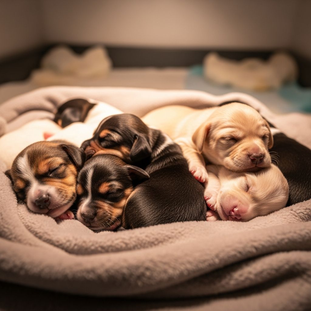 Raising Puppies: Complete Guide to Newborn Care Essential guidance for raising healthy puppies from birth through weaning and early development stages.