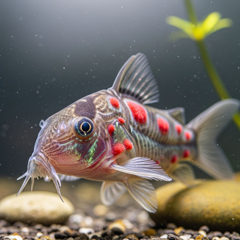 Complete guide to identifying, preventing, and treating red blotch disease in your Corydoras catfish.