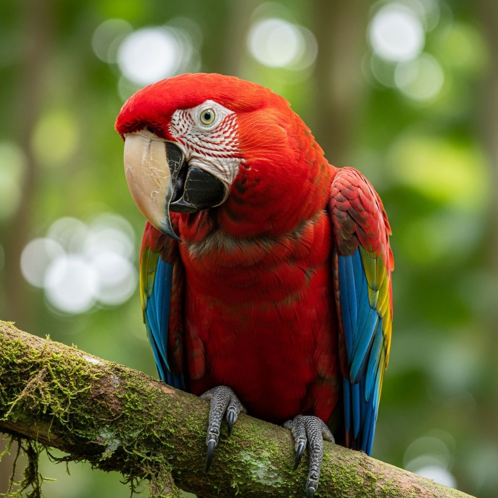 Red Colored Pet Birds: Vibrant Feathered Companions Discover stunning red-plumaged birds perfect for your home and aviary.