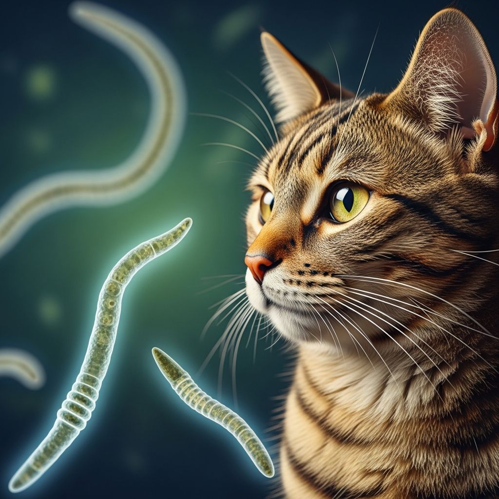 Roundworm Infection in Cats: Causes, Symptoms & Treatment Complete guide to understanding, treating, and preventing roundworm infections in cats and kittens.