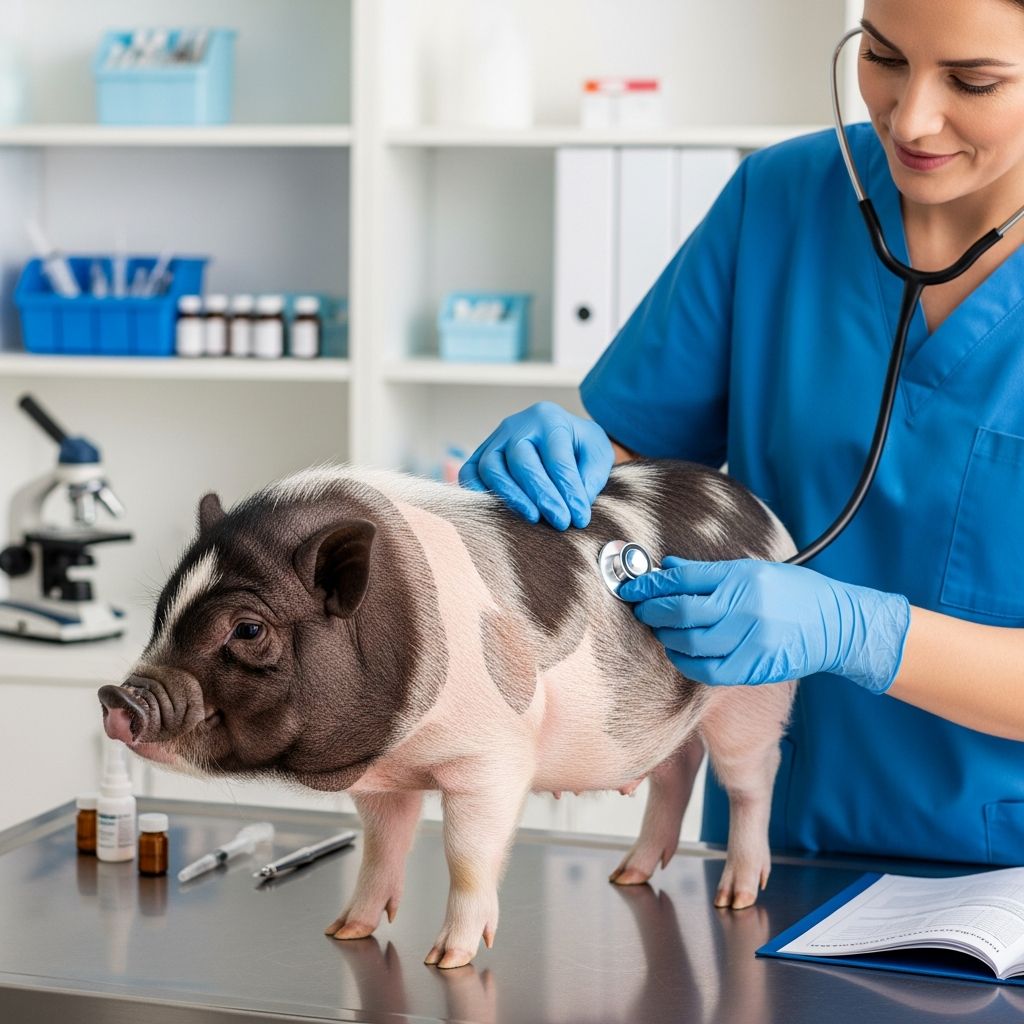 Routine Veterinary Care of the Miniature Pig Essential guide to mini pig health: vaccination, hoof care, tusks, and preventive medicine.