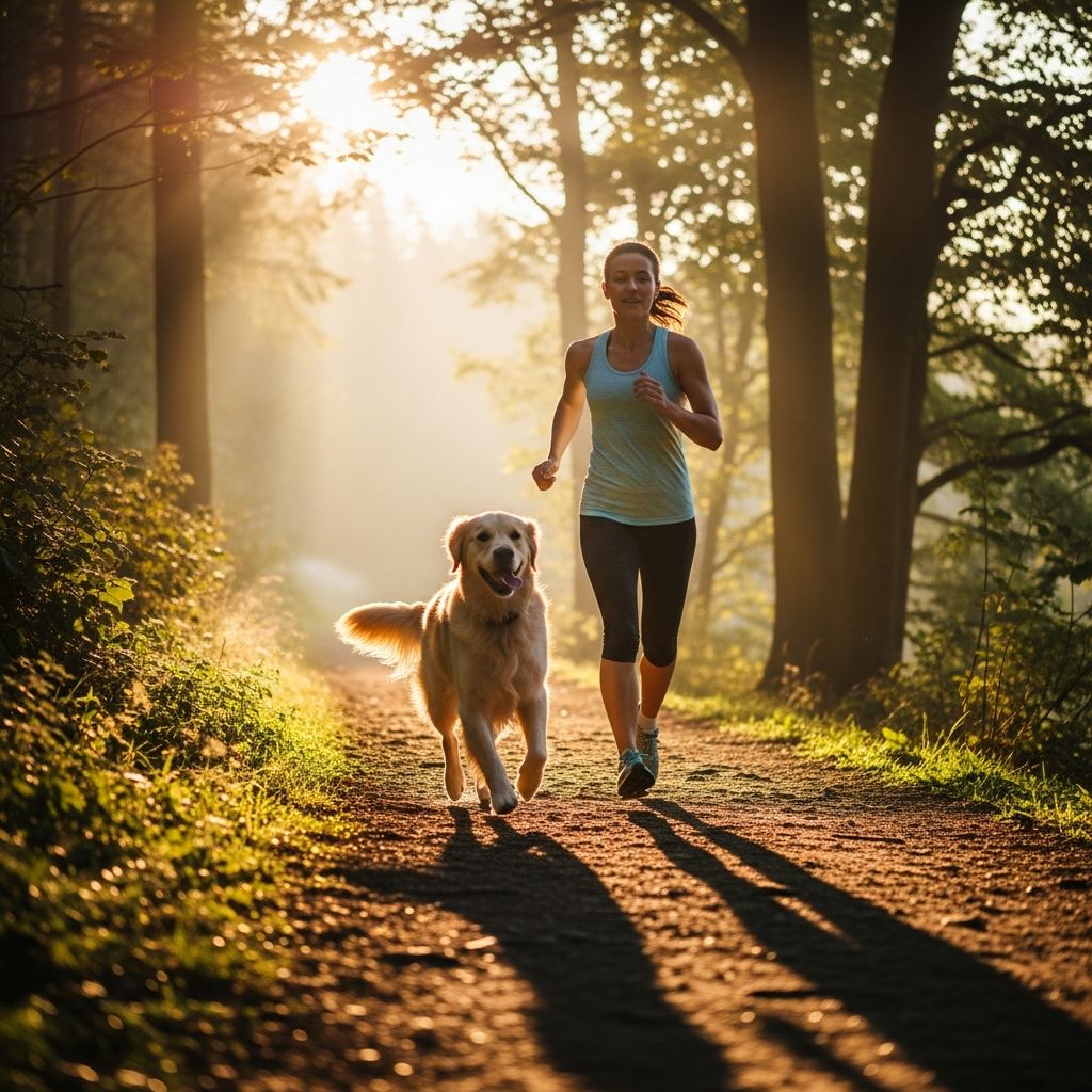 Running With Your Dog: Complete Guide To Safe Training Learn how to safely build a running routine with your canine companion.