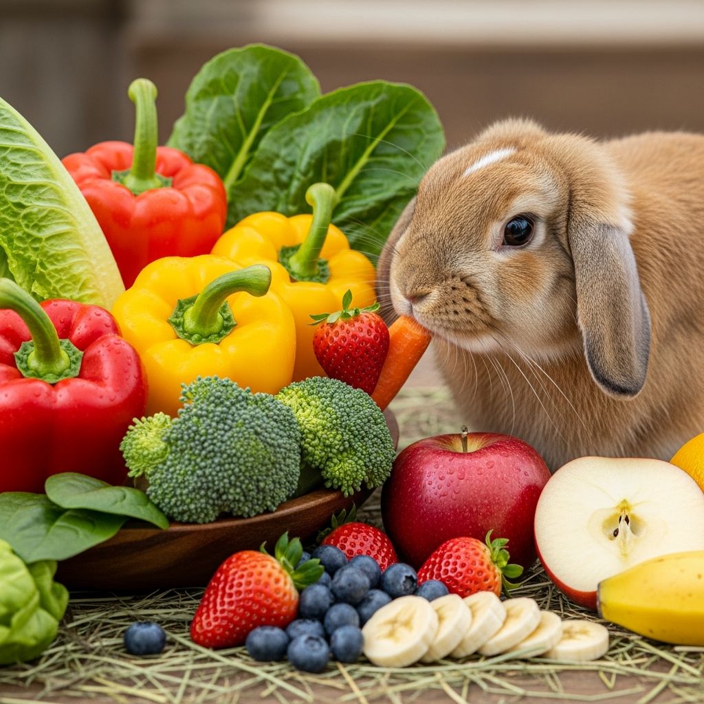 Complete guide to nutritious produce your rabbit can safely eat and enjoy.