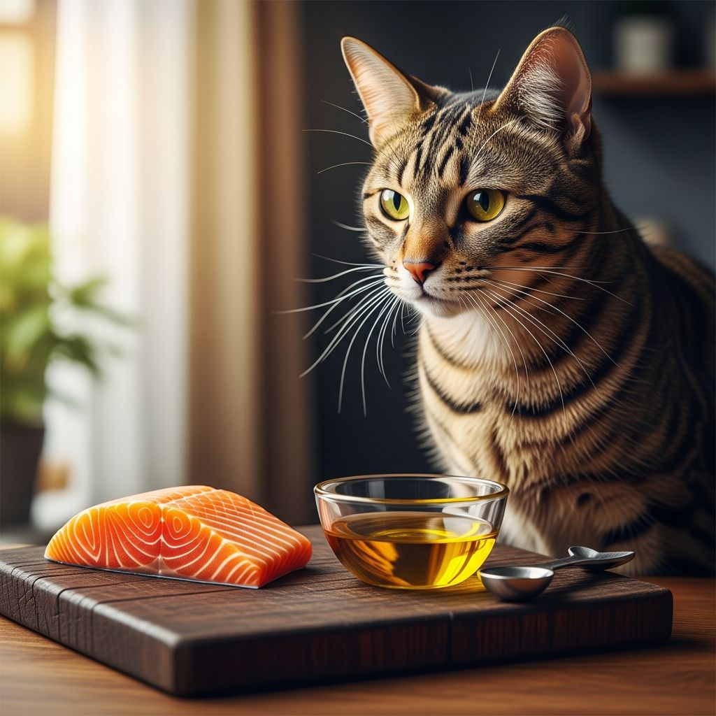 Salmon Oil for Cats: Benefits & Health Guide Discover how salmon oil supports your cat's heart, skin, joints, and overall wellness.