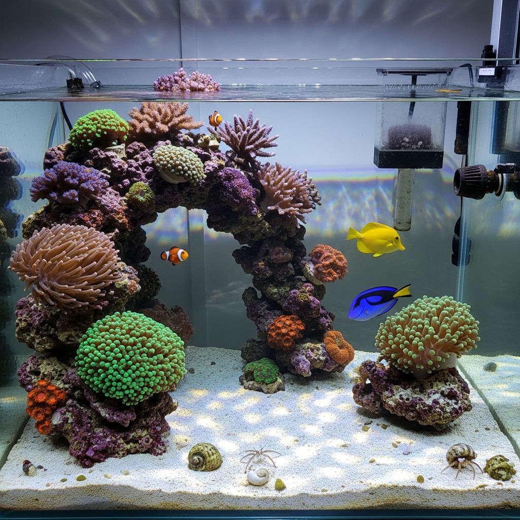 Complete Saltwater Tank Setup Guide for Beginners Master saltwater aquarium setup with our comprehensive beginner's guide covering equipment, water chemistry, and cycling.