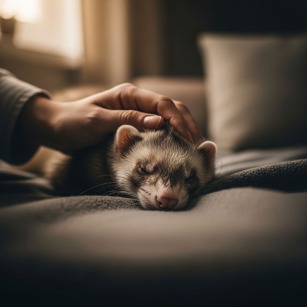 Saying Goodbye to an Ailing Ferret: End-of-Life Care Guide Understanding the signs and providing comfort as your ferret approaches the end of life.