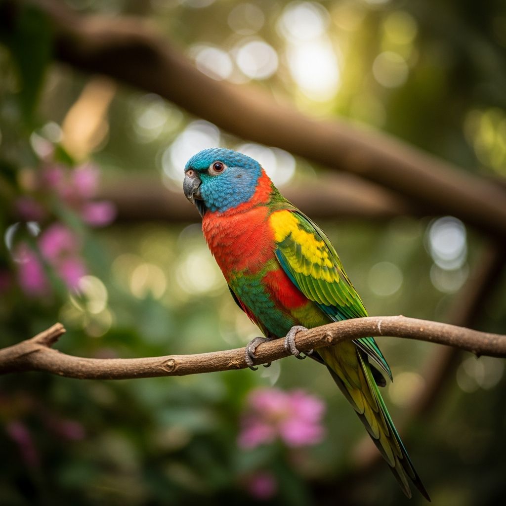 Scarlet-Chested Parakeet: Care, Personality & Guide Complete guide to scarlet-chested parakeets: personality, diet, care requirements, and breeding information.