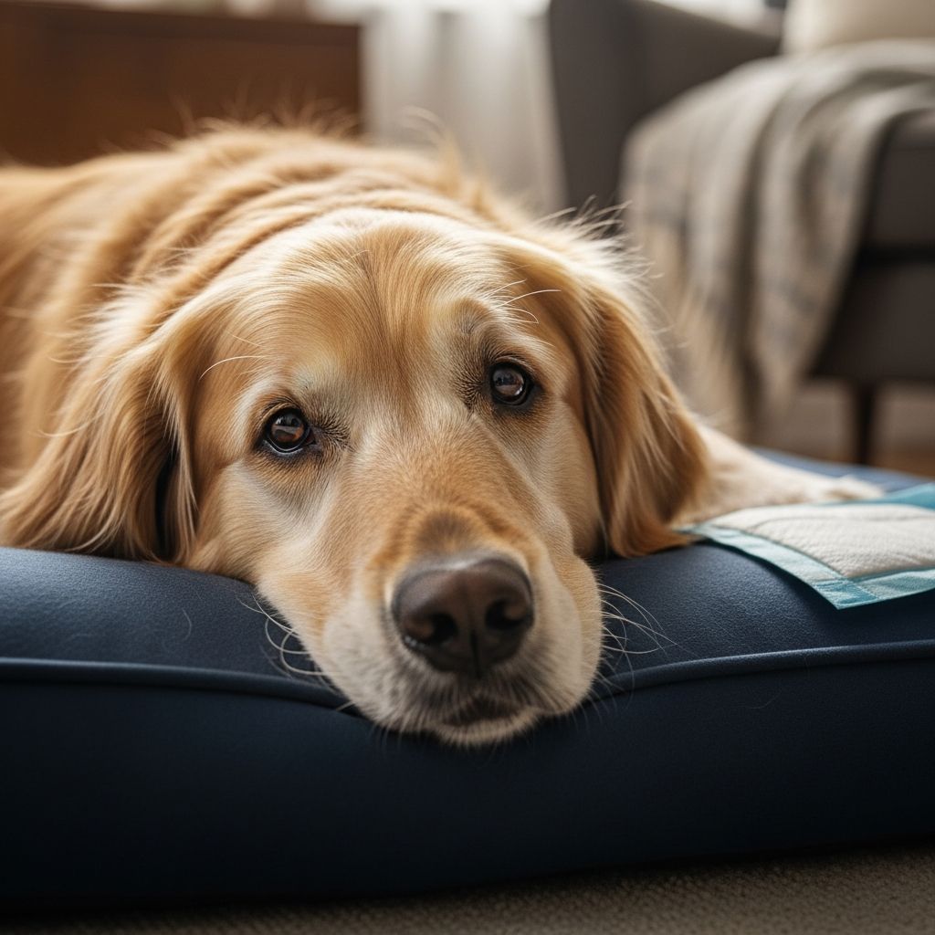 Complete guide to understanding and managing incontinence in aging dogs with practical solutions.