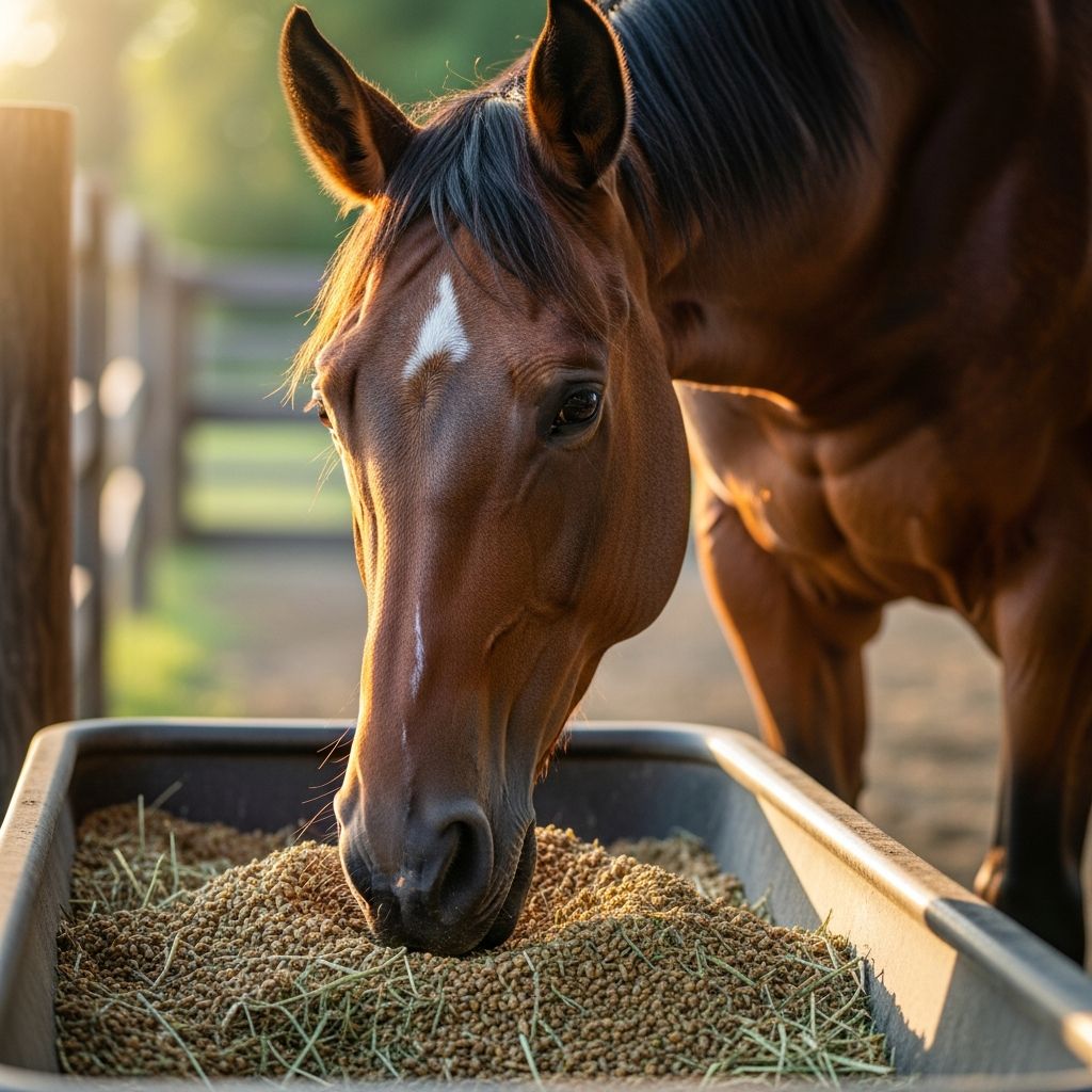 Complete Guide to Senior Horse Feed & Nutrition Optimize your aging horse's health with specialized senior feed and proven nutritional strategies.