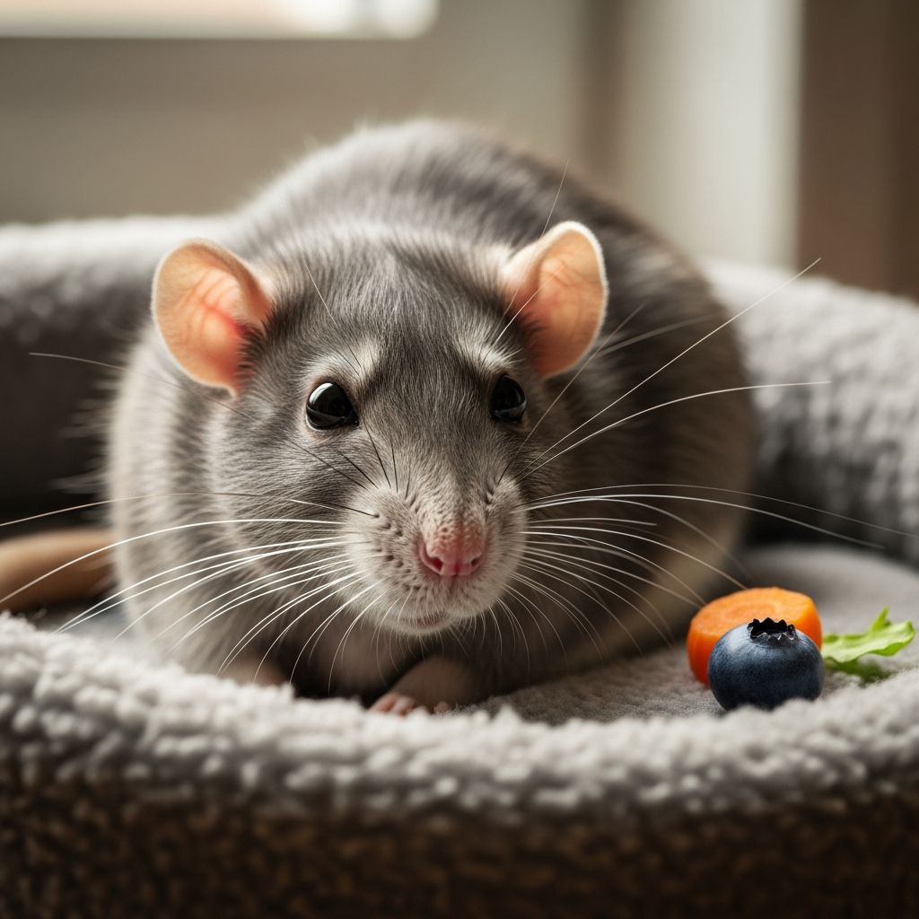 Senior Rats: What to Expect and How to Care Complete guide to caring for aging rats: health monitoring, cage modifications, and quality-of-life tips.