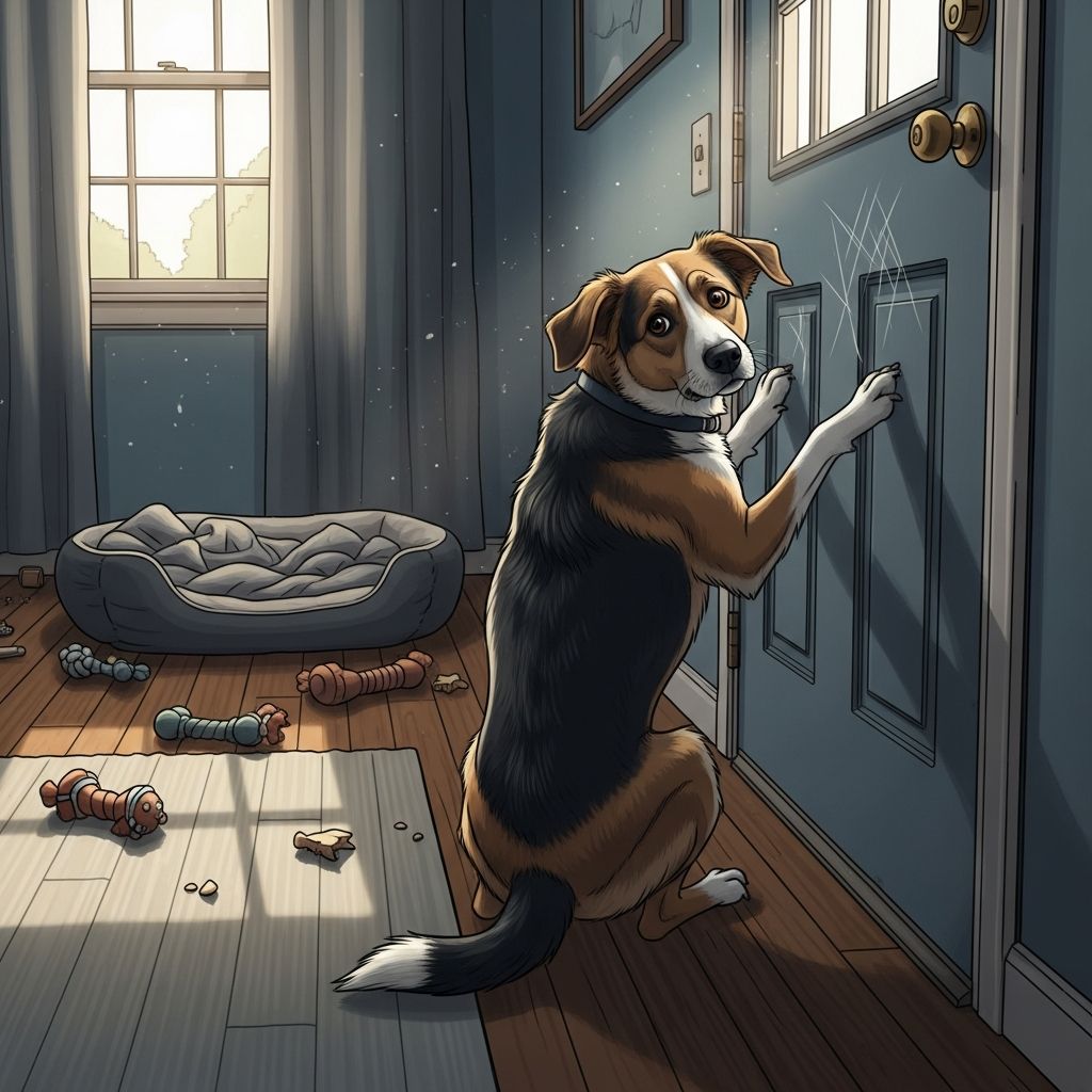 Separation Anxiety in Dogs: Causes, Symptoms & Treatment Learn how to identify, manage, and treat separation anxiety in dogs with proven behavioral and medical strategies.